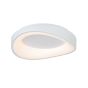 InLight Πλαφονιέρα οροφής LED 72W 3CCT by tuya από λευκό μέταλλο και ακρυλικό D:52cm 42033-White